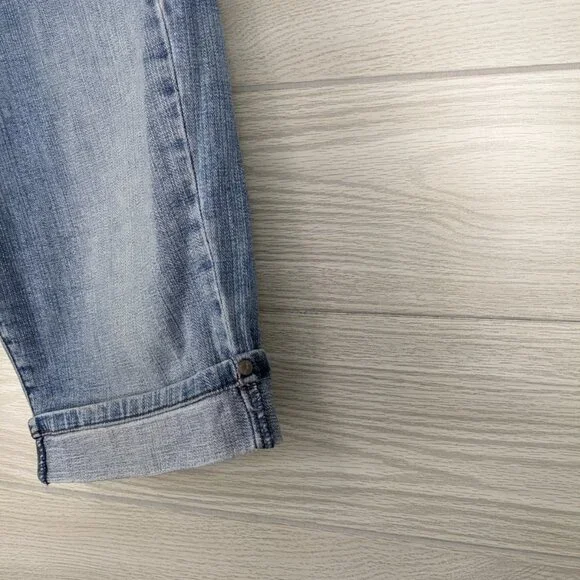 LEVI'S 515 Cuffed Denim Bermuda Shorts 8 - Picture 2 of 4